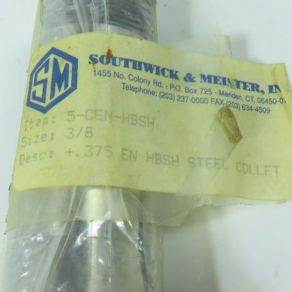 Southwick & Meister 5-CEN-HBSH 5C Collet 3/8" Size