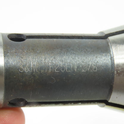 S&M TF25EN 5/8 Extended Nose Precision Smooth Collet Lot Of 2