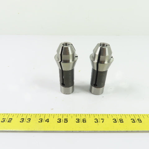 S&M TF25EN 5/8 Extended Nose Precision Smooth Collet Lot Of 2