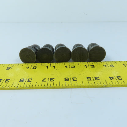 Bend Tooling Flex-Link #9 Ball End Mandrel Link Lot Of 5