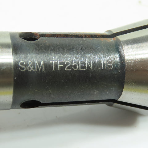 S&M TF25EN Extended Nose Precision Smooth Collet .118