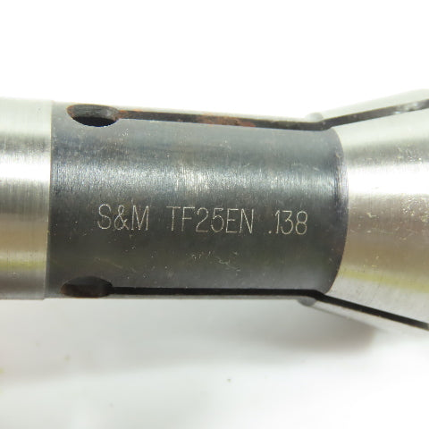 S&M TF25EN Extended Nose Precision Smooth Collet .138