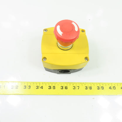 Sprecher + Schuh D7-1YP E-Stop Mushroom Push Button Station