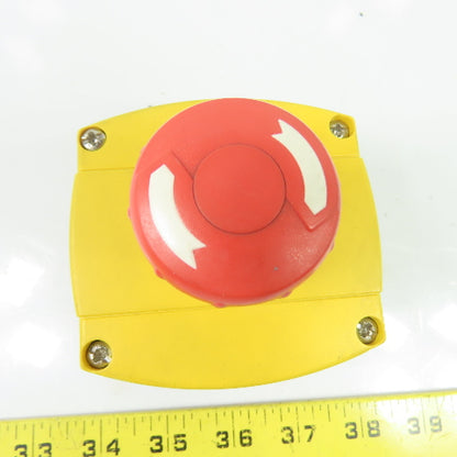 Sprecher + Schuh D7-1YP E-Stop Mushroom Push Button Station