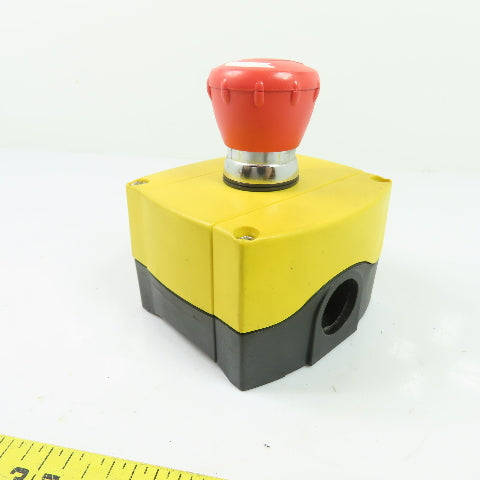Sprecher + Schuh D7-1YP E-Stop Mushroom Push Button Station
