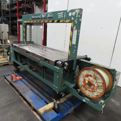 Signode SP-300 Semi Automatic Box Case Banding Strapping Machine 208V 3Ph
