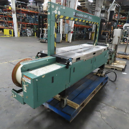 Signode SP-300 Semi Automatic Box Case Banding Strapping Machine 208V 3Ph