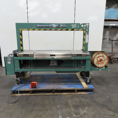 Signode SP-300 Semi Automatic Box Case Banding Strapping Machine 208V 3Ph