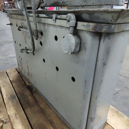 20" Stroke Horizontal Pull Broach End Former Swage Machine 2Hp 230/460V AS/IS