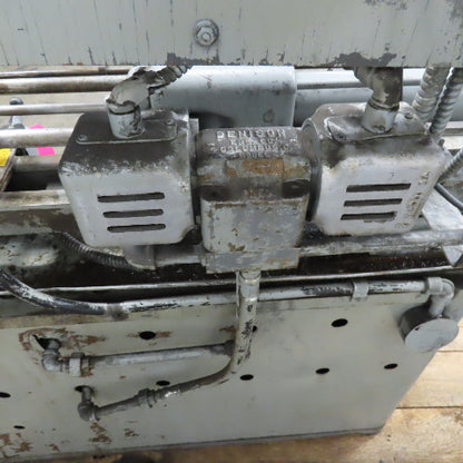 20" Stroke Horizontal Pull Broach End Former Swage Machine 2Hp 230/460V AS/IS