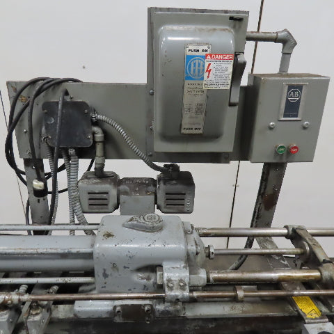 20" Stroke Horizontal Pull Broach End Former Swage Machine 2Hp 230/460V AS/IS