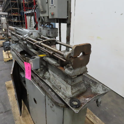 20" Stroke Horizontal Pull Broach End Former Swage Machine 2Hp 230/460V AS/IS