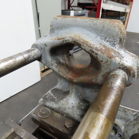 20" Stroke Horizontal Pull Broach End Former Swage Machine 2Hp 230/460V AS/IS
