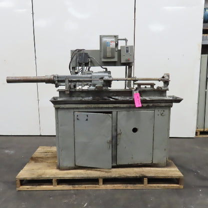 20" Stroke Horizontal Pull Broach End Former Swage Machine 2Hp 230/460V AS/IS