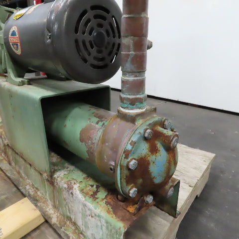 1" NPT Closed Loop Hot Water Set Heat Exchanger Pump 3Hp 208-230/460V