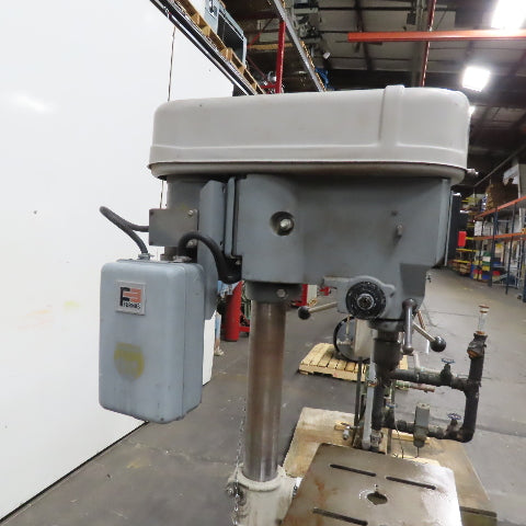 Rockwell 15-665 15" Vertical Drill Press 208V 3Ph 3/4Hp Tested