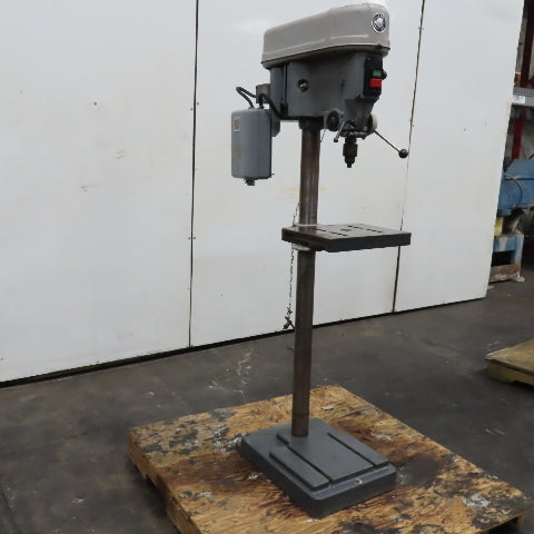 Rockwell 15-665 15" Vertical Drill Press 208V 3Ph 3/4Hp Tested