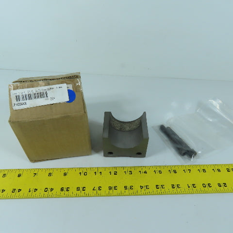 Tube Form Solutions 478255 A 57.15mm OD x 63.50mm CLR Tube Bending Clamp Insert