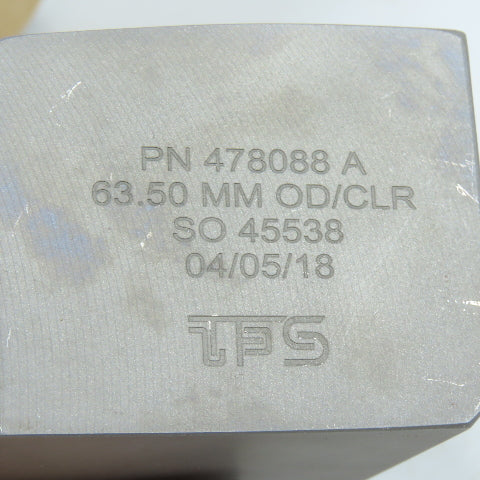 Tube Form Solutions 478088 A 63.50mm OD/CLR Tube Bending Clamp Insert