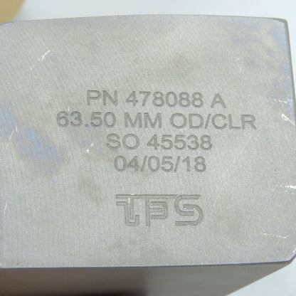 Tube Form Solutions 478088 A 63.50mm OD/CLR Tube Bending Clamp Insert