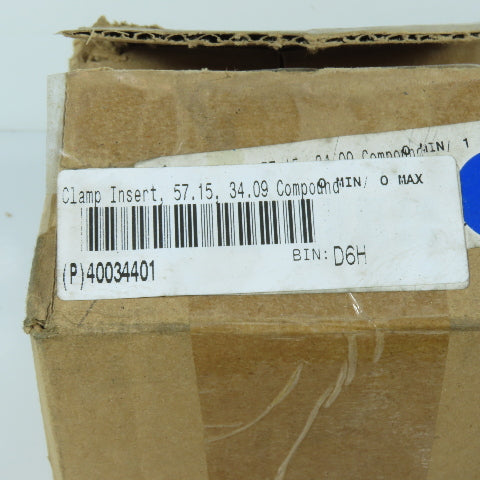 Tube Form Solutions 478250 A 57.15mm OD x 63.50mm CLR Tube Compound Insert