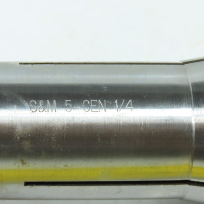 S&M 5-CEN 1/4 1/4" 5C Round Collet