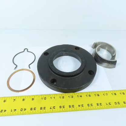 Kadant Johnson 16E03200 J2705Q-1 3" Ductile Iron Q Nipple Flange Assembly