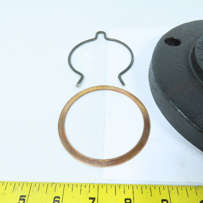 Kadant Johnson 16E03200 J2705Q-1 3" Ductile Iron Q Nipple Flange Assembly