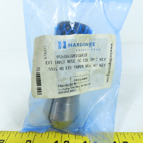 Hardinge 9100169181414X9 5C 15.025 mm 5C Round Collet Extended Taper Nose
