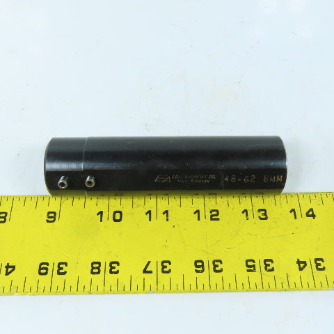 Edw. Andrews Co. 48-62 8MM Boring Bar Extension Sleeve Adapter 8mm ID 4-3/4" OAL