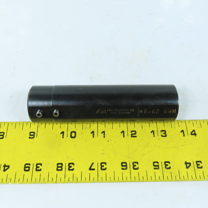 Edw. Andrews Co. 48-62 8MM Boring Bar Extension Sleeve Adapter 8mm ID 4-3/4" OAL