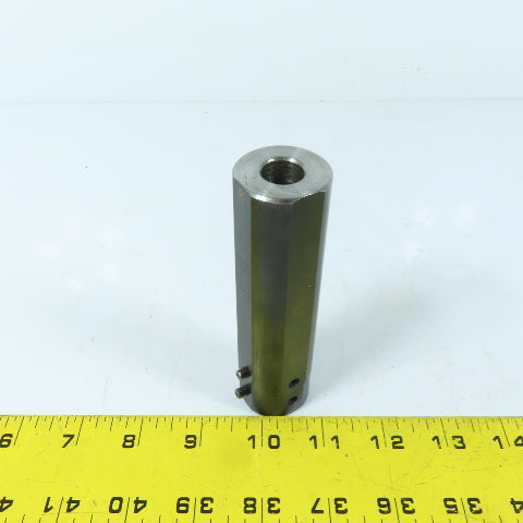Edw. Andrews Co. 48-62 8MM Boring Bar Extension Sleeve Adapter 8mm ID 4-3/4" OAL
