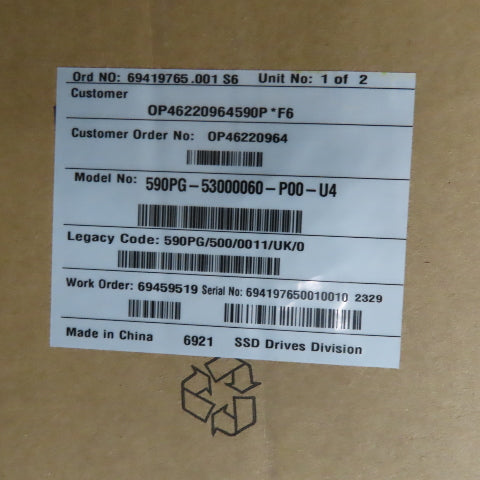 Parker 590PG-53000060-P00-U4 591PL-53412560-P00 1250A Regenerative DC Drive New