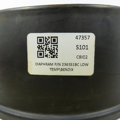 Bendix 236531BC Air Brake Low Temp Neoprene Diaphragm Boot 236531BC