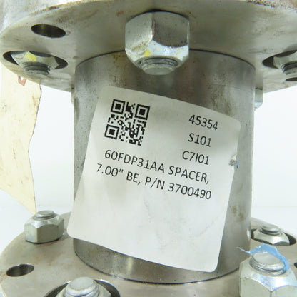 Form-Flex 3700490 60FDP31AA 7.00" BE Flexible Disc Coupling Spacer 55mm Bore