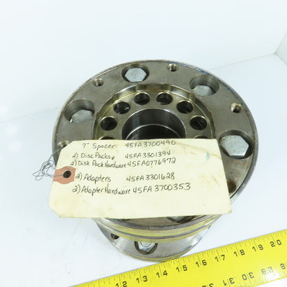 Form-Flex 3700490 60FDP31AA 7.00" BE Flexible Disc Coupling Spacer 55mm Bore