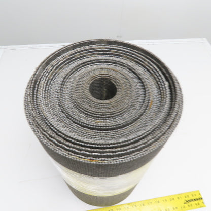 16" Wide Single Ply Interwoven Conveyor Belting .100" Thick 63' Long