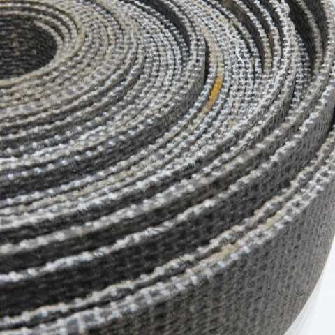 16" Wide Single Ply Interwoven Conveyor Belting .100" Thick 63' Long