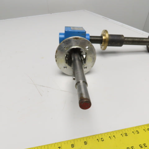Unimec TP 204 1 Tom 1:5 Ratio Mechanical Screw Jack Actuator Flange Mount