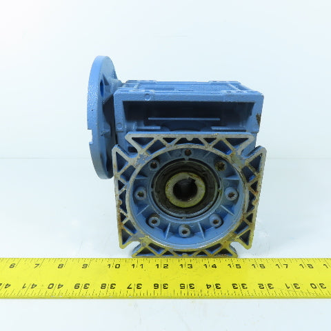 Motovario 0077661 NMRV 063 40:1 Ratio Worm Gearbox Speed Reducer Hollow Shaft