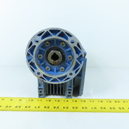 Motovario 0077661 NMRV 063 40:1 Ratio Worm Gearbox Speed Reducer Hollow Shaft