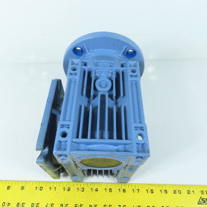 Motovario 0077661 NMRV 063 40:1 Ratio Worm Gearbox Speed Reducer Hollow Shaft