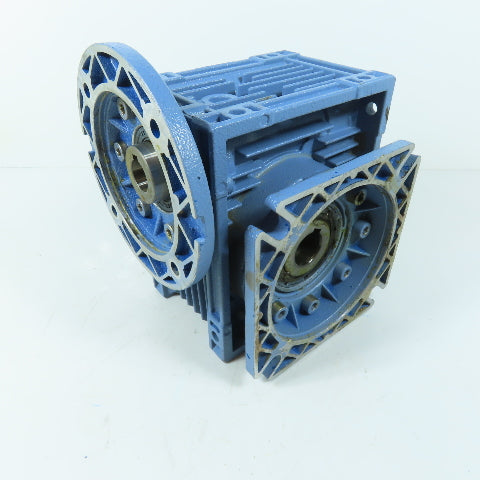 Motovario 0077661 NMRV 063 40:1 Ratio Worm Gearbox Speed Reducer Hollow Shaft