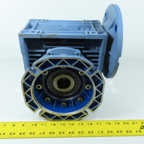 Motovario NMRV 090 Speed Reducer Worm Gearbox 80:1 Ratio