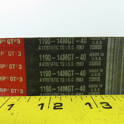 Gates 1190-14MGT-40 PowerGrip GT3 Synchronous Belt