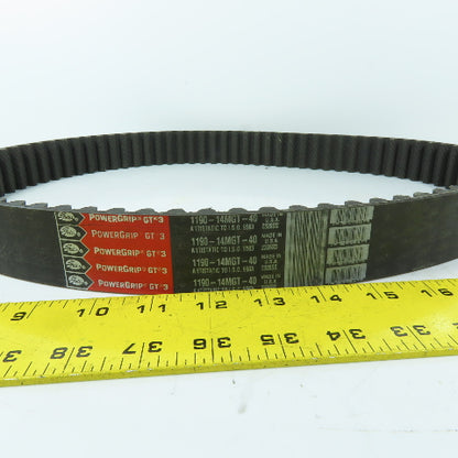 Gates 1190-14MGT-40 PowerGrip GT3 Synchronous Belt