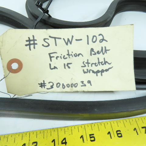 30000039 STW-102 Friction Belt Ln 15 Stretch Wrapper