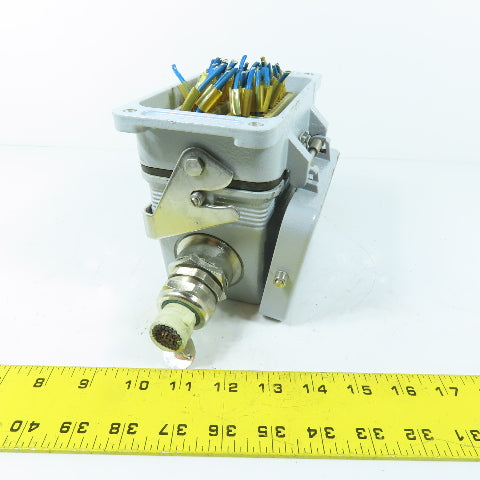 ILME N/A 48-Pin Heavy Duty Industrial Connector Hood & Base Enclosure 16A 400V