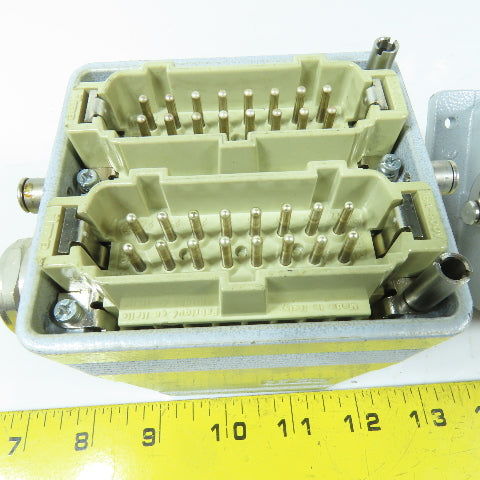ILME 48-Pin Heavy Duty Industrial Connector Hood & Base Housing 16A 400V