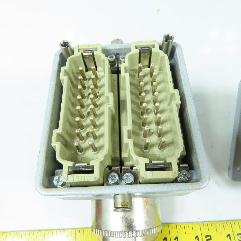 ILME 48-Pin Heavy Duty Industrial Connector Hood & Base Housing 16A 400V
